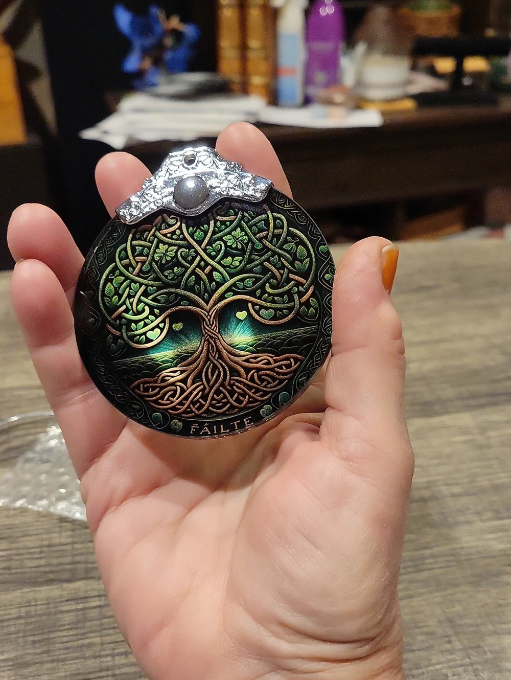5 For 25.00 / Celtic Tree Of Life Ornament,NIB